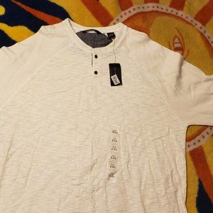 SeanJohn 2 button long sleeved t-shirt